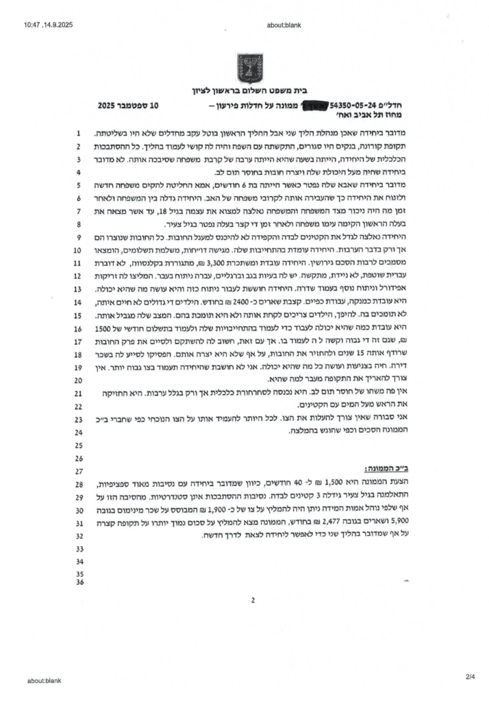 פרוקוטול והחלטה מדיון לצו שיקום בבימש לילה נאשף מושחר-2